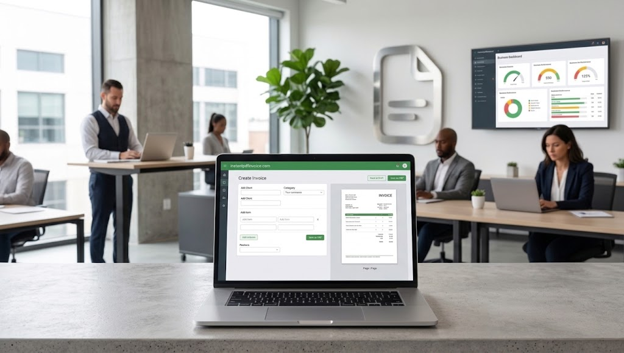 Creating a professional invoice in Canada with GST and HST information