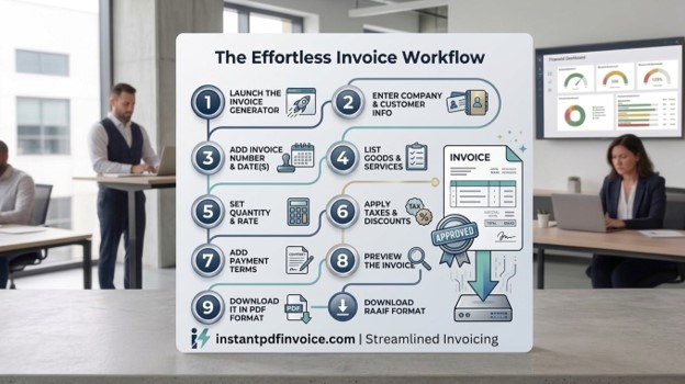 Creating a PDF invoice online with GST/HST calculations for Canadian clients